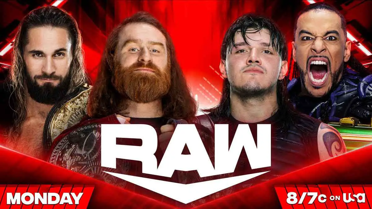 WWE RAW July 31 Rollins Sami Judgment Day