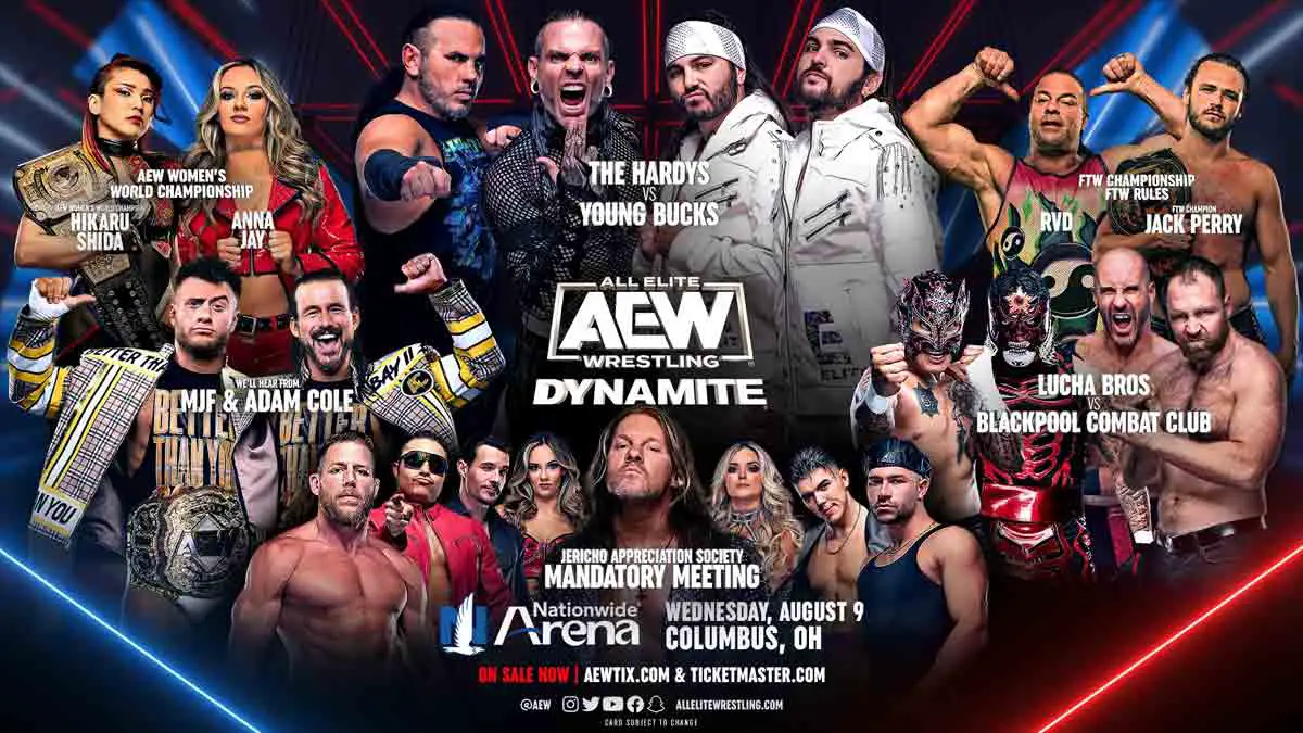 AEW Dynamite August 9 2023