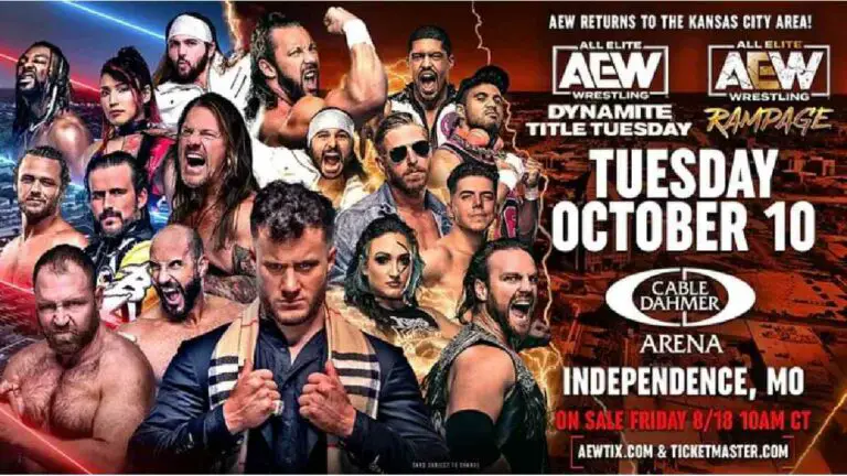 AEW Announces Dynamite Title Tuesday Special for October 10