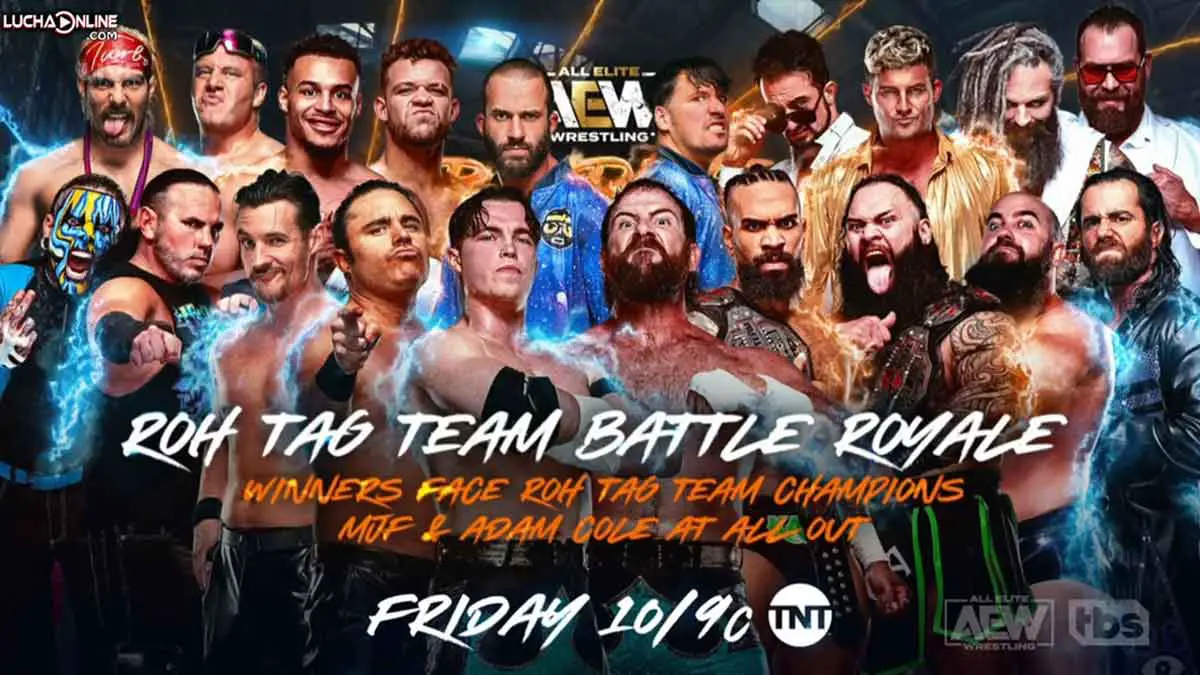 AEW Rampage battle royal sept 1