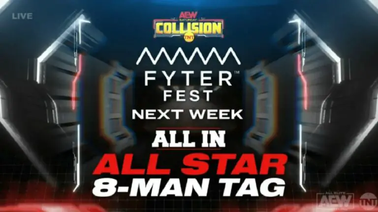 AEW Collision Fyter Fest August 26, 2023 Results,  Live Updates