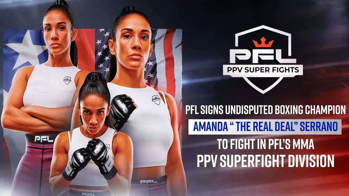 🚨𝗕𝗥𝗘𝗔𝗞𝗜𝗡𝗚 𝗡𝗘𝗪𝗦 🚨 Welcome to the Professional Fighters League  @serranosisters “The Real Deal” is signed and set to fight in the PFL's  PPV…