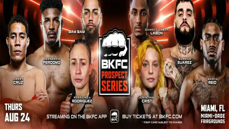 BKFC Prospects 1 Results Live, Fight Card, Time, Highlights