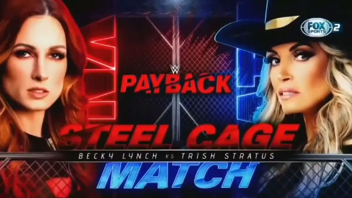 Becky Lynch vs Trish Stratus WWE Payback 2023