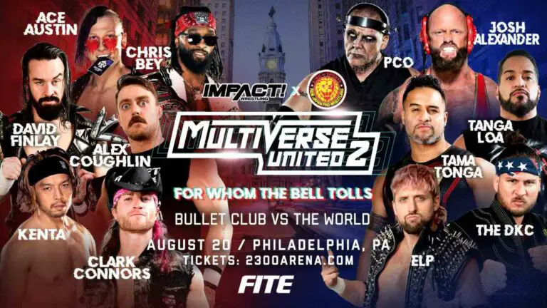 Bullet Club vs The World Set for IMPACT x NJPW Multiverse United 2