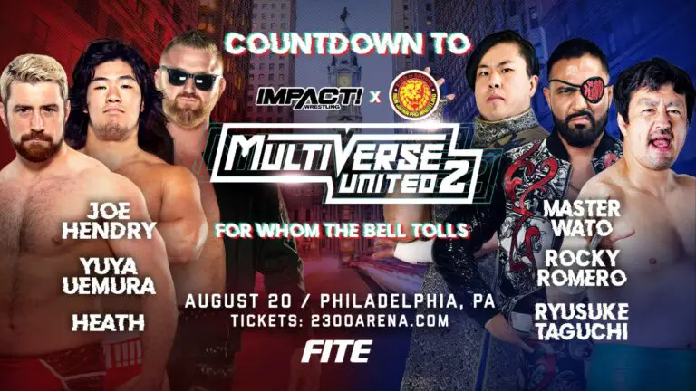 Two Matches Set for Impact x NJPW Multiverse United 2 Countdown Show