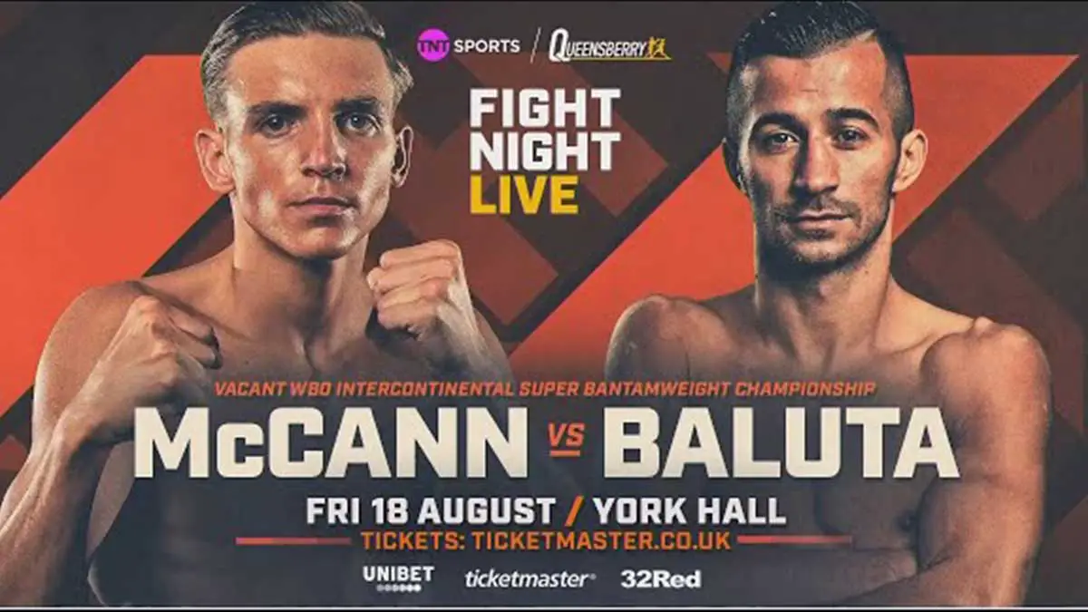 Dennis McCann vs Ionut Baluta Poster 