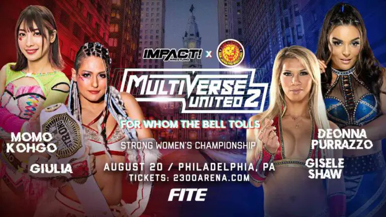 NJPW STRONG Women’s Title & Tag Team Match Set for Multiverse United 2