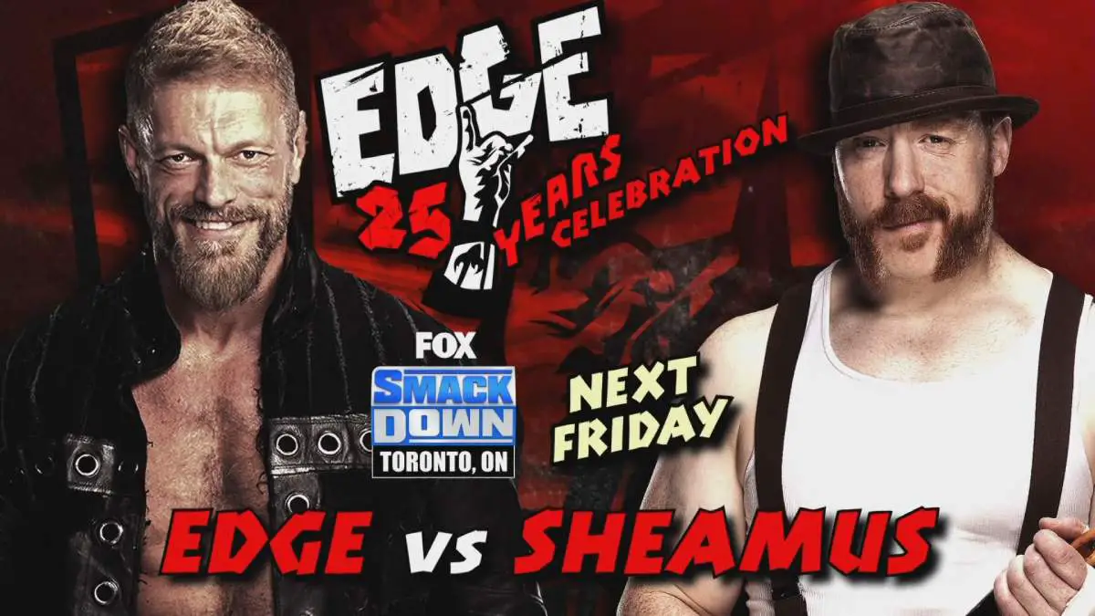 Edge vs Sheamus WWE SmackDown August 18 2023