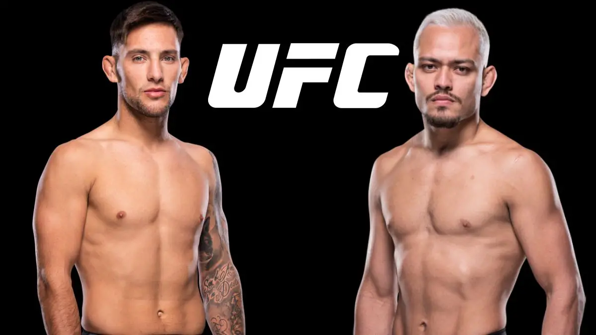 Esteban Ribovics vs Elves Brener UFC Sao Paulo