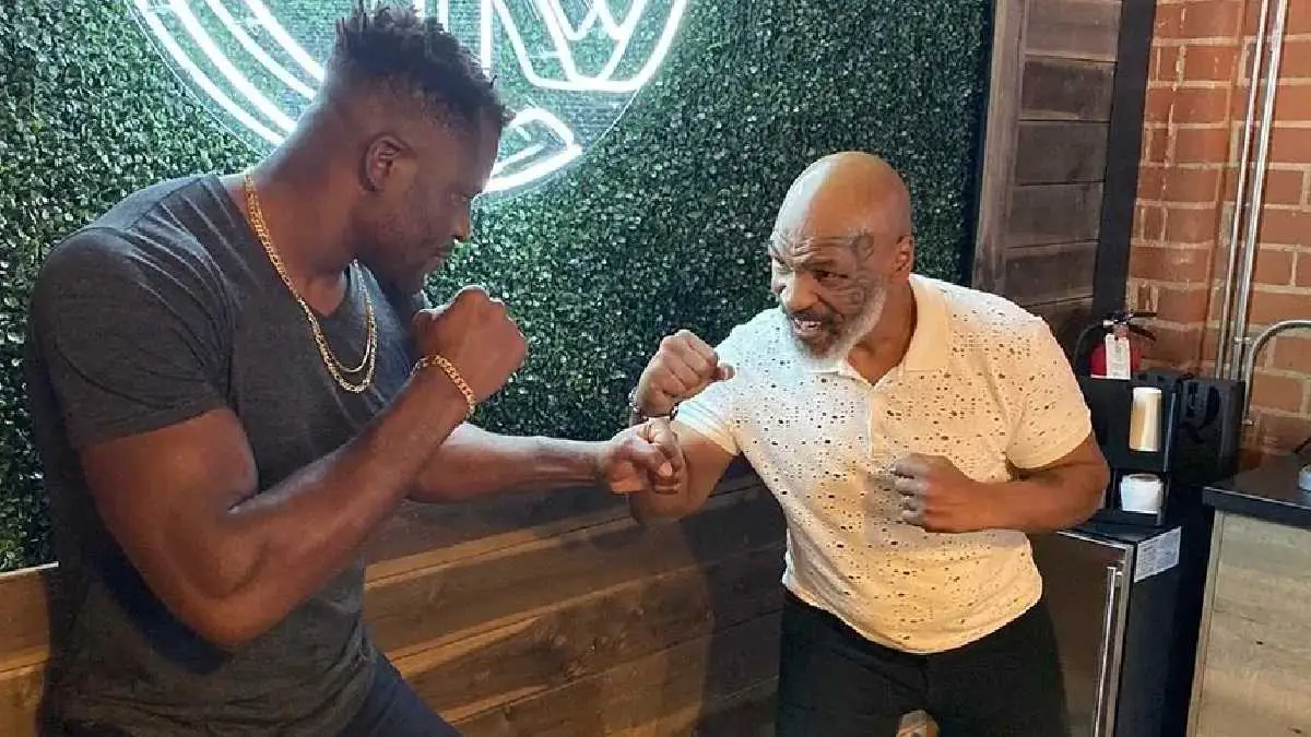 Francis Ngannou & Mike Tyson