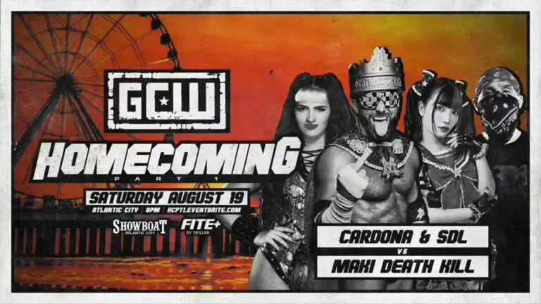 GCW Homecoming 2023 Night 1 Results Live, Card, Streaming