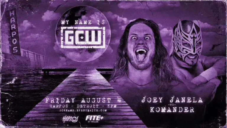 My Name Is GCW Results Live, Match Card, Start Time