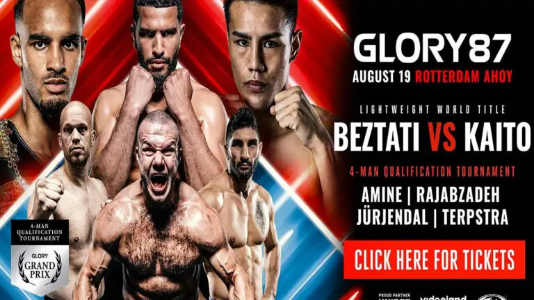 Glory 87 Results Live, Fight Card, Time, Highlights