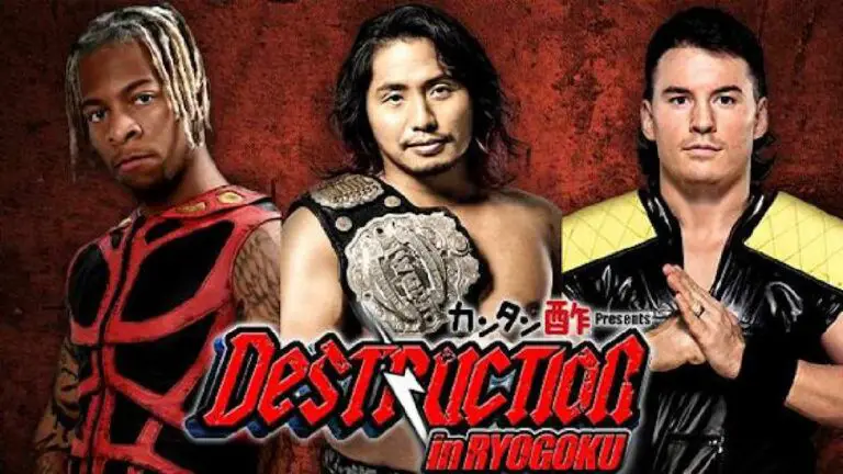 NJPW Destruction in Ryogoku: IWGP Junior Heavyweight Title Bout Set