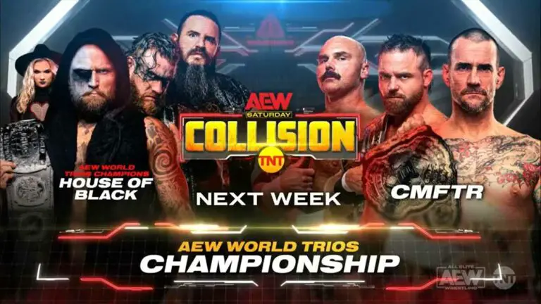 AEW Collision August 12, 2023 Results, Live Updates, Highlights