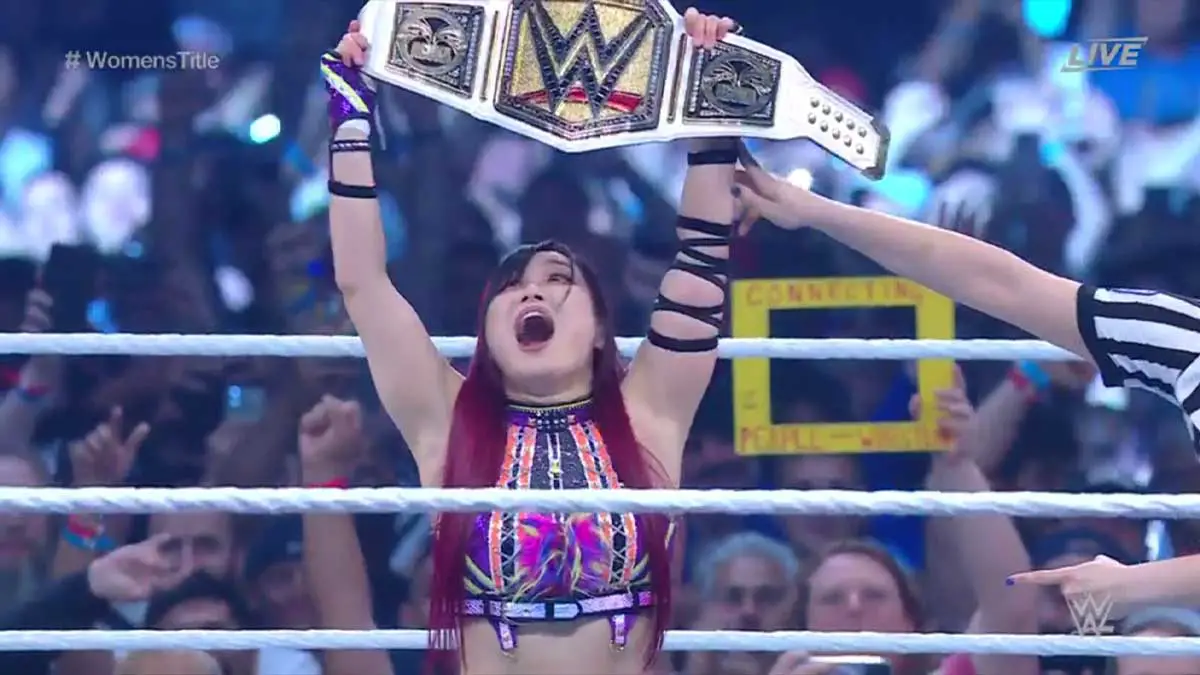 Iyo Sky Mitb Cash In Leads To Women S Title Win At Wwe Summerslam 2023