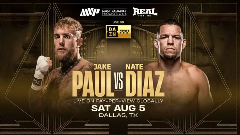 Jake Paul vs Nate Diaz Results Live from Prelims & Main Card