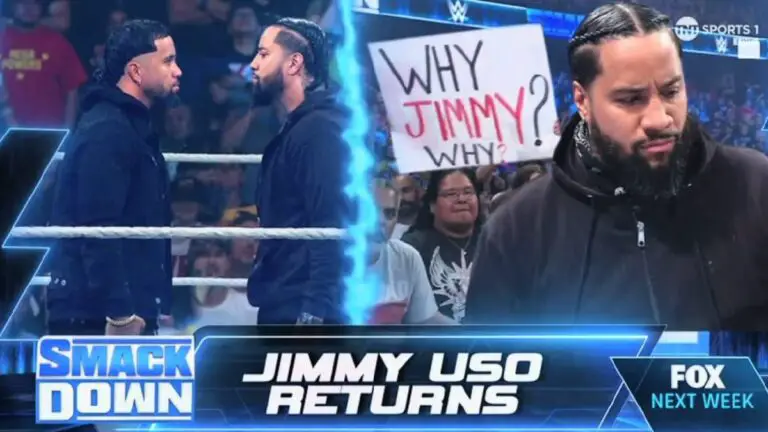 WWE SmackDown Sept 1: Tag Team Bout & Jimmy Uso Segment Set