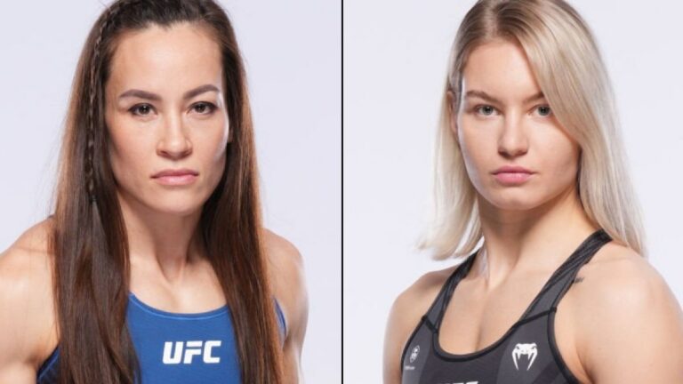 Jinh Yu Frey vs Viktoriia Dudakova Reported for UFC 294 Event