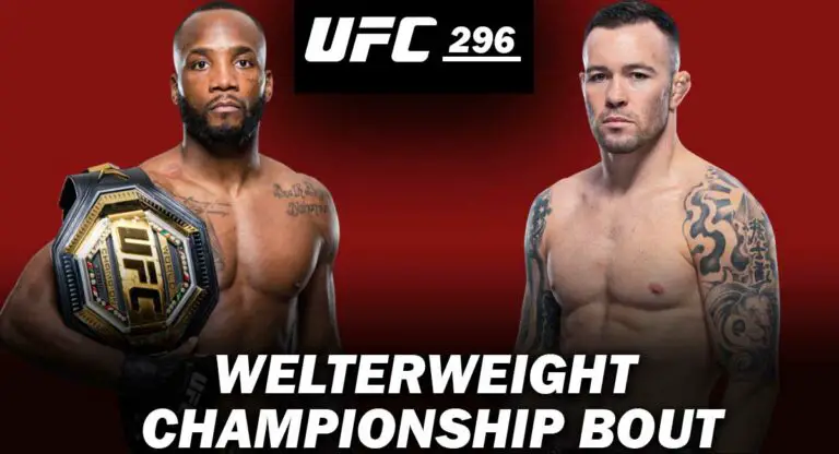 Leon Edwards vs Colby Covington UFC 296 Live Updates Blog