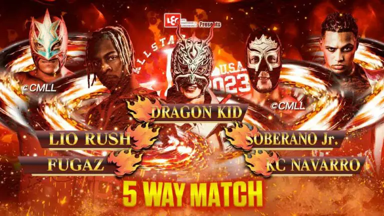 Five-Way Match Set for NJPW All Star Jr Festival USA 2023
