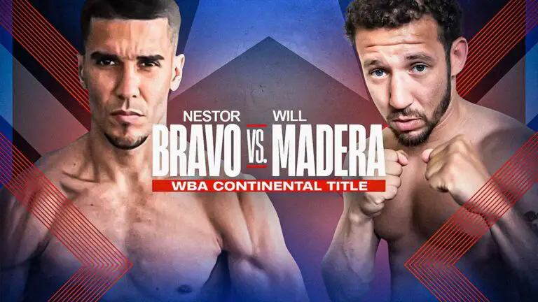 Most Valuable Prospects II Bravo vs Madera Results, Card, Time