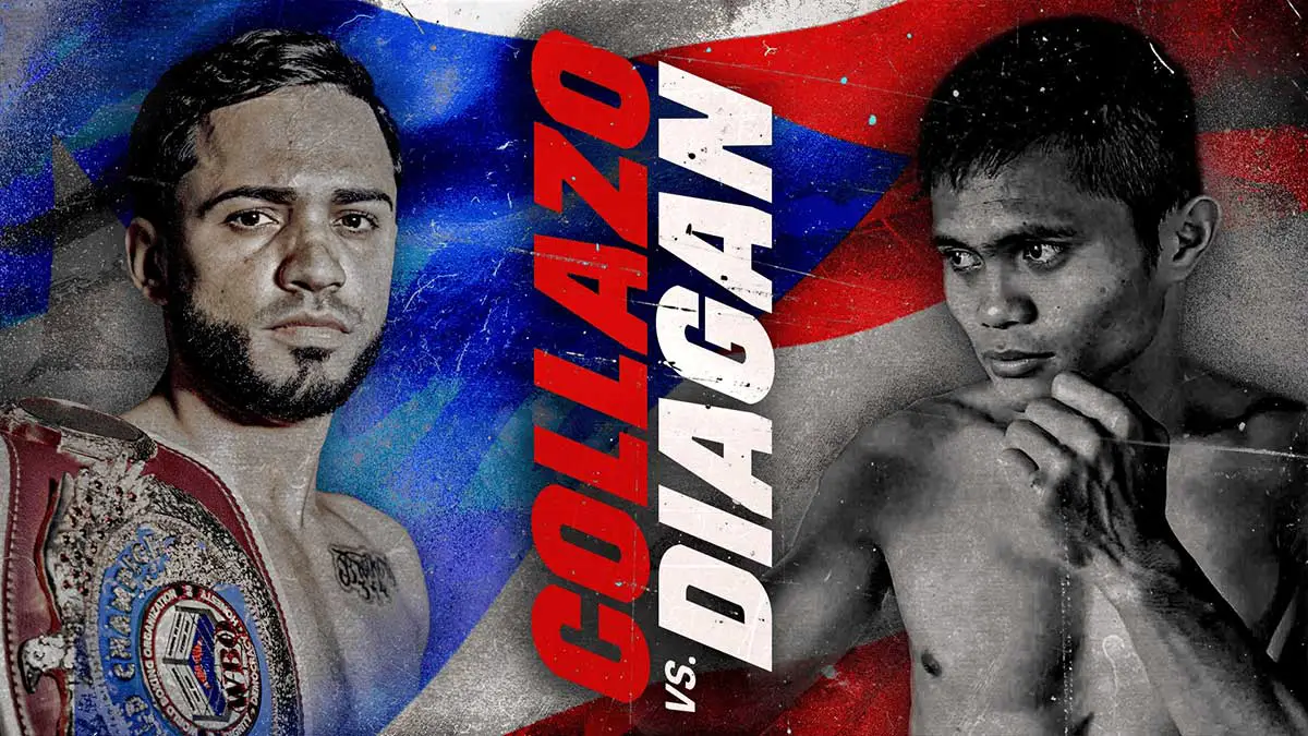 Oscar Collazo vs Garen Diagan Poster 