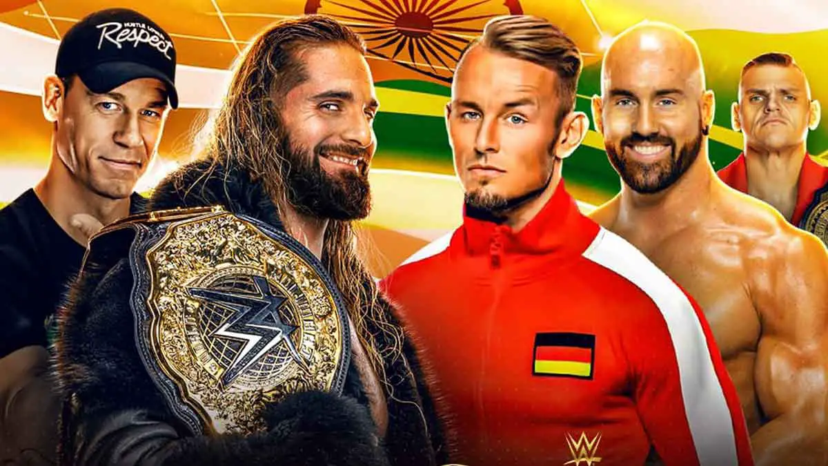 Seth Rollins John Cena vs Imperium WWE Superstar Spectacle