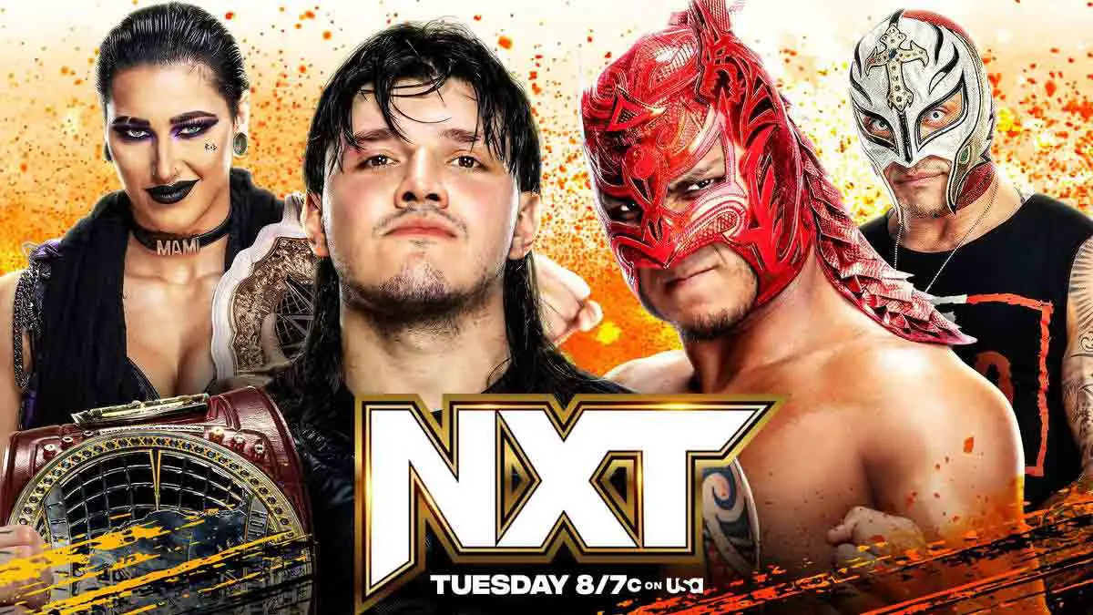 Dominik Mysterio vs Dragon Lee WWE NXT August 8 2023