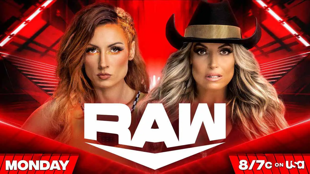 Becky Lynch vs Trish Stratus WWE RAW August 14 2023
