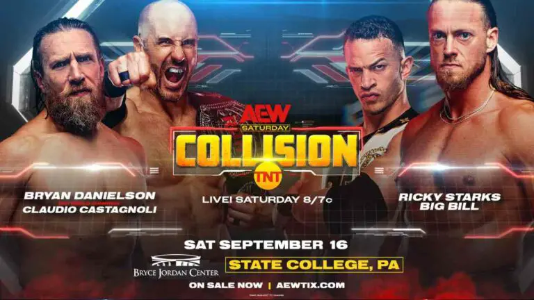 AEW Collision Sept 16 2023 Results, Live Updates, Winners