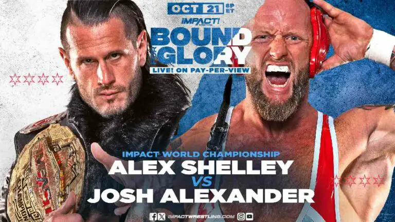 Alex Shelley vs Josh Alexander Set for IMPACT Bound For Glory