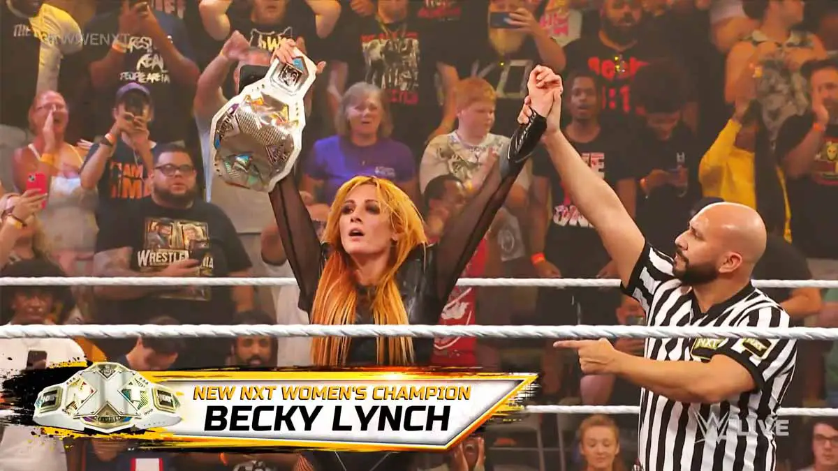 Becky Lynch NXT Champion