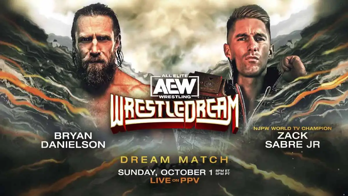 Bryan Danielson vs Zack Sabre Jr AEW WrestleDream 2023