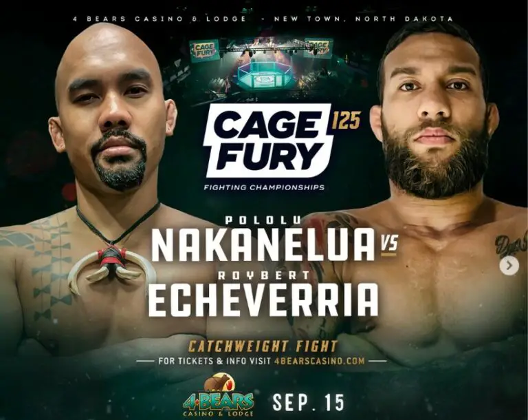 CFFC 125 Results, Fight Card, Start Time, Location