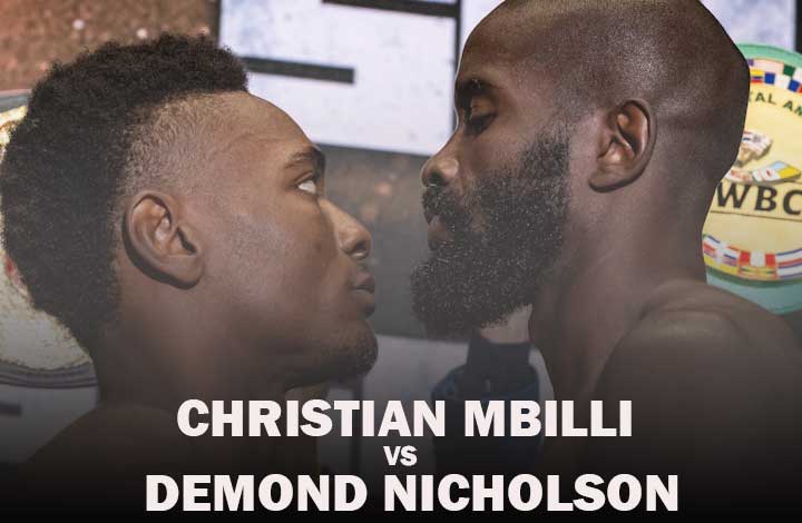 Christian Mbilli vs. Demond Nicholson Results Live, Card, Time