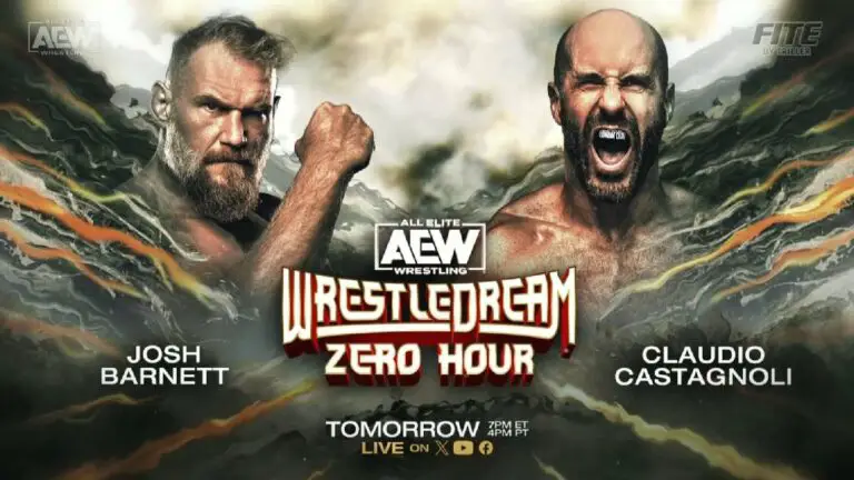 Claudio Castagnoli vs Josh Barnett Set for AEW WrestleDream Pre-Show