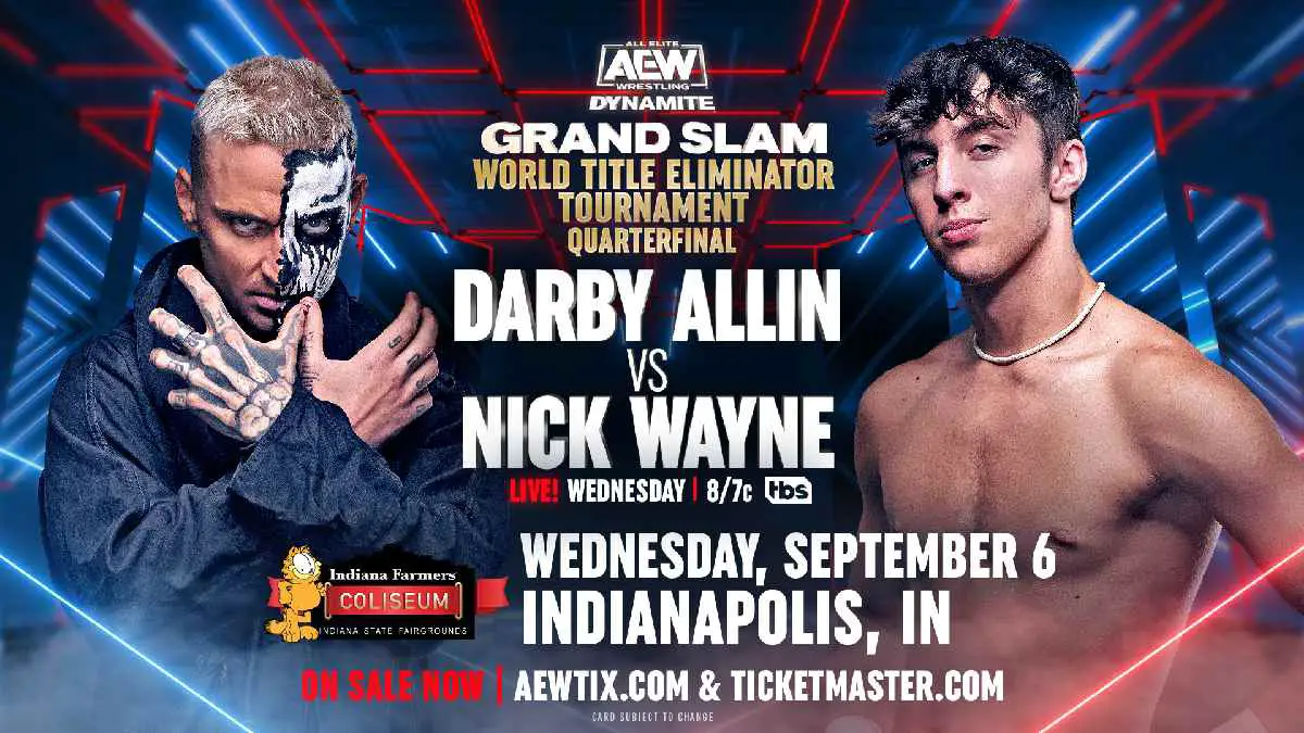 Darby Allin vs Nick Wayne AEW Dynamite September 6