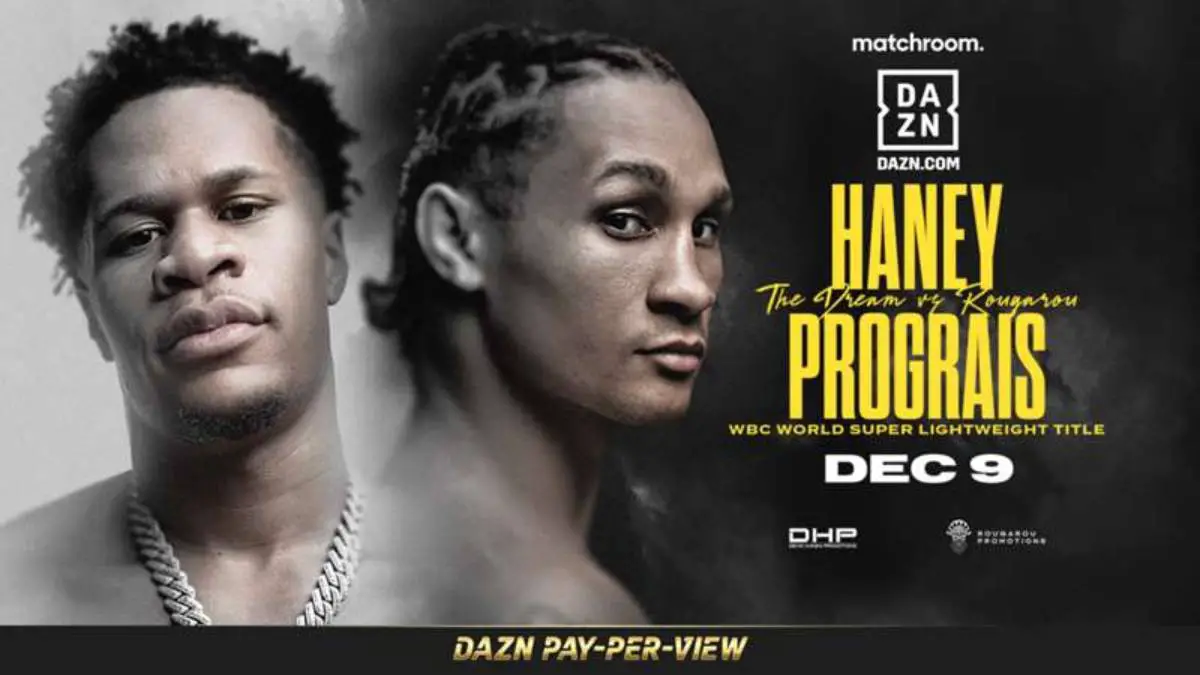 Devin Haney vs Regis Prograis 