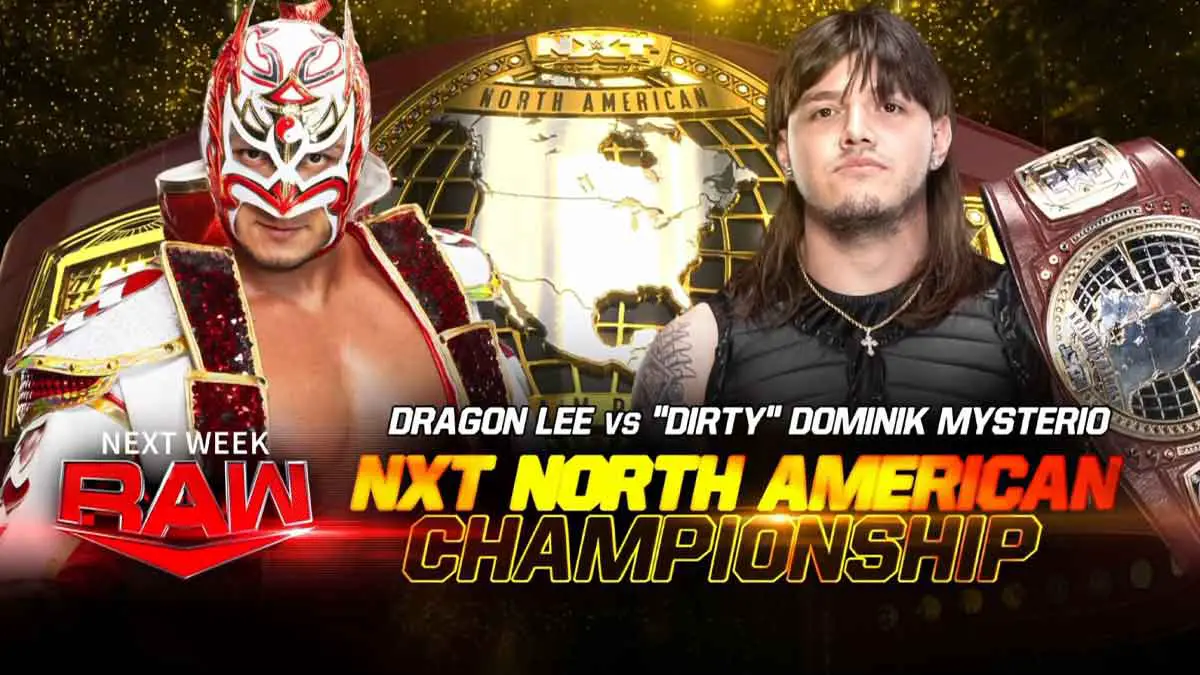 Dominik vs Lee Set for NXT North American Title on WWE RAW 9/25