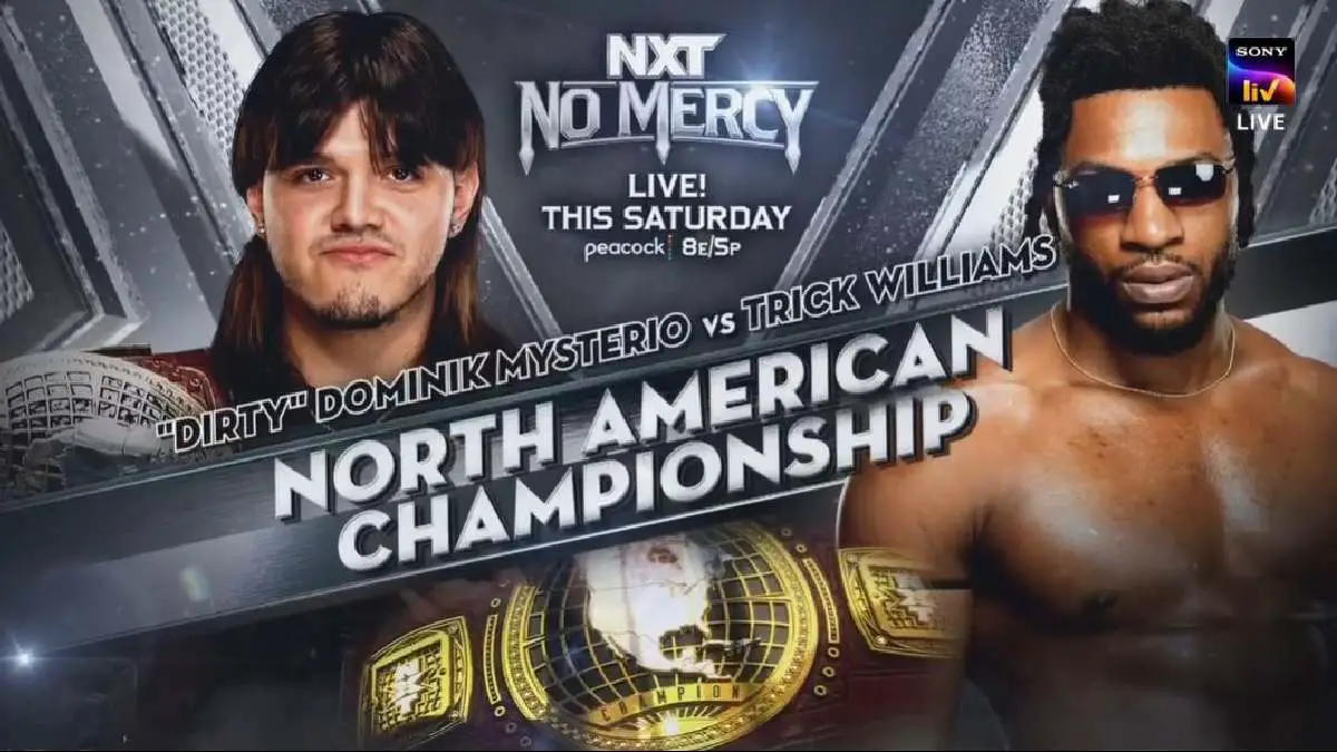 Dominik Mysterio vs Trick Williams NXT No Mercy,