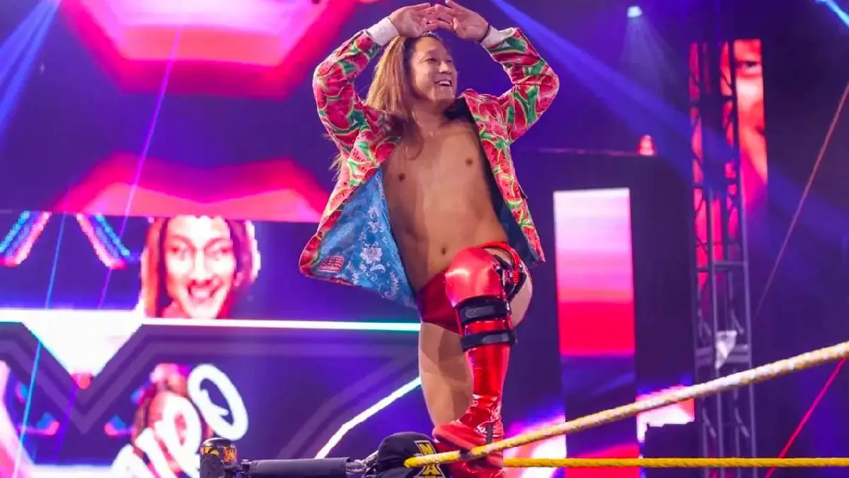 WWE Relase NXT Superstar Ikemen Jiro