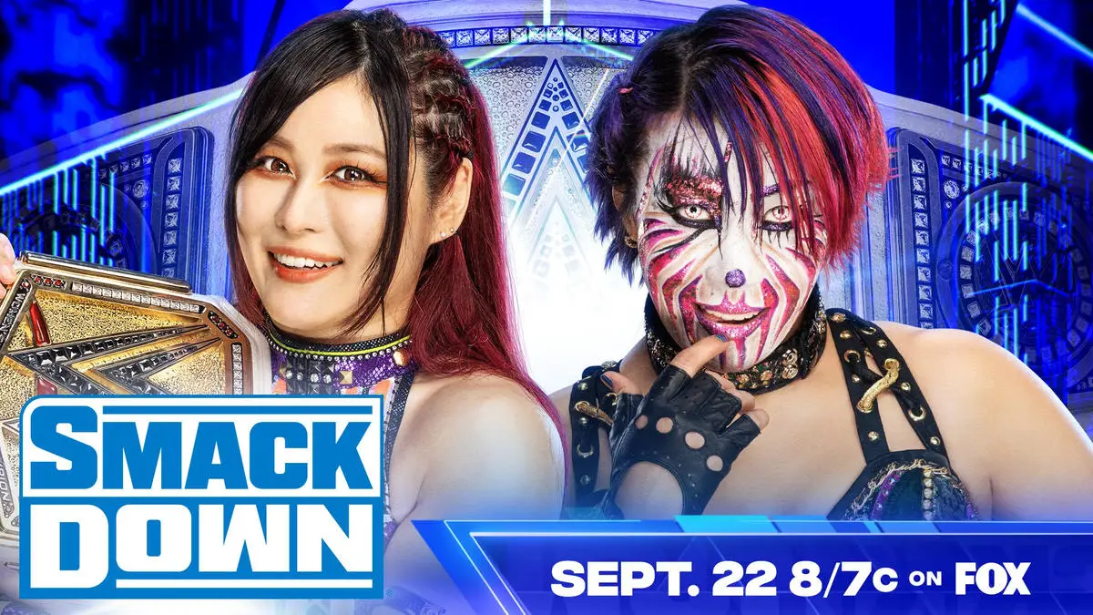 Iyo Sky vs Asuka Women’s Title Match Set for Sep 22 SmackDown