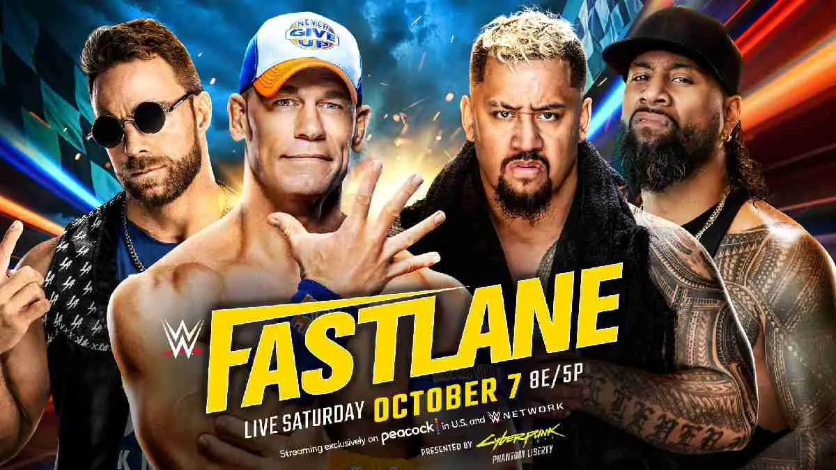 John Cena & LA Knight vs Solo Sikoa & Jimmy Uso WWE Fastlane