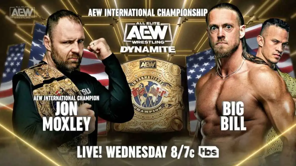 Jon Moxley vs Big Bill AEW Dynamite September 13 