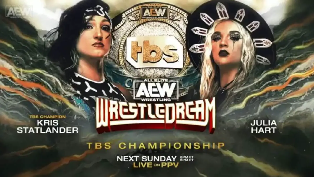 Kris Statlander vs Julia Hart TBS Title Bout Set For AEW WrestleDream