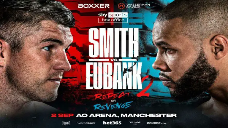 Liam Smith vs Chris Eubank Jr 2 Results Live, Fight Card, Time