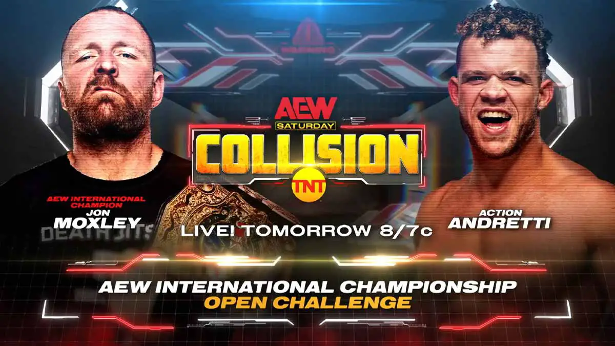 Jon Moxley vs Action Andretti Collision September 9