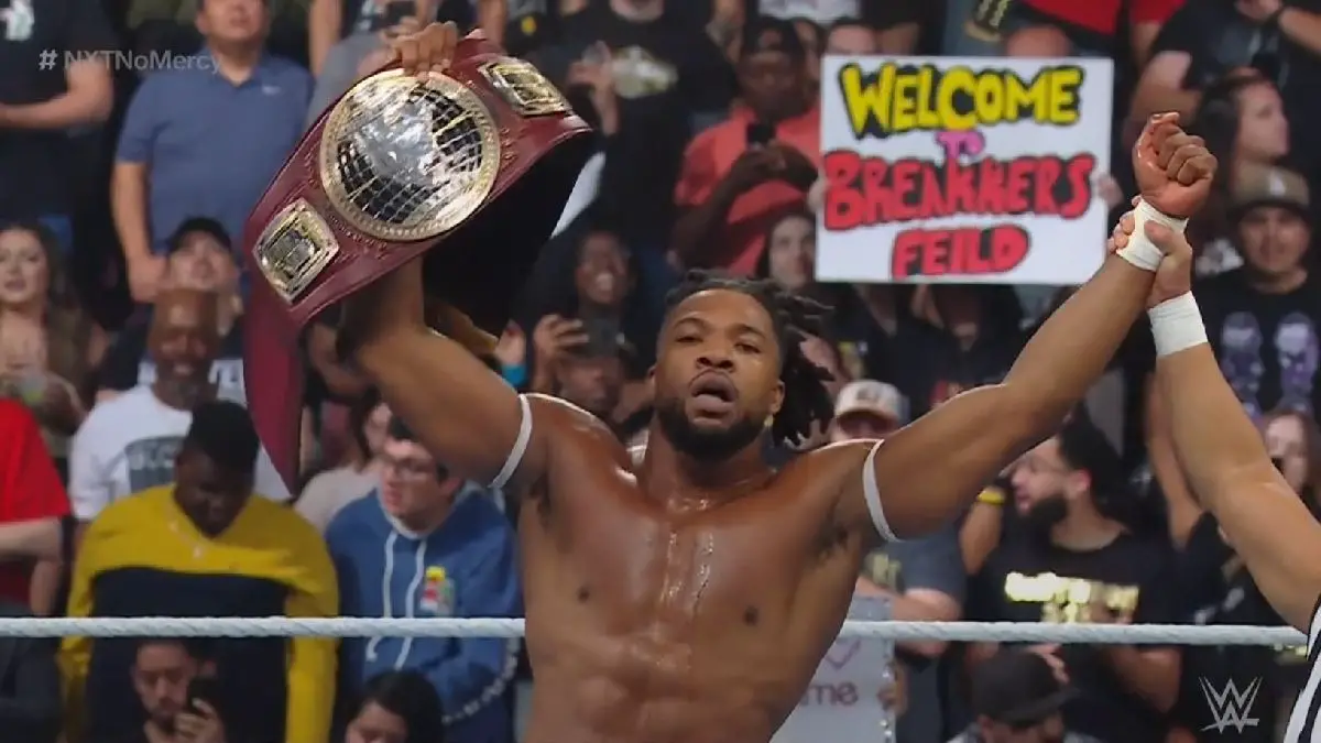 Trick Williams Wins NXT North American Title at NXT No Mercy 2023